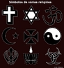símbolo de várias religiões que formam instituições religiosas.