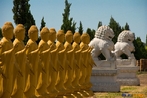 Detalhe de Templo Budista em Foz do Iguau