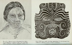 Do lado esquerdo, encontra-se um desenho feito por Lvi-Strauss baseado na pintura facial de uma mulher indgena. J do lado direito, h um desenho de uma tatuagem feito pelo cacique da tribo Maori. Ambos os desenhos esto presentes em Tristes Trpicos (1955).  Palavras-chave: Lvi-Strauss. Pintura. ndigenas. Tatuagem.