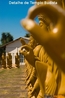 Detalhe de Templo Budista em Foz do Iguaçu. <br/> <br/> Palavras-chave: Templo Budista, religião, instituição religiosa, instituição social, oriente. 