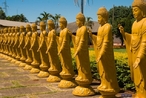 Detalhe de Templo Budista em Foz do Iguau