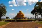 Detalhe de Templo Budista em Foz do Iguaçu. <br/> <br/> Palavras-chave: Templo Budista, religião, instituição religiosa, instituição social, oriente. 