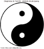 Smbolo do yin/yang, conhecido tambm como diagrama do tai chi,  usado como metfora para refletir sobre posturas que se apresentem como plos opostos em uma discusso. <br/> <br/> Palavras-chave: tai chi chuan, smbolo do yin yan, plos opostos.