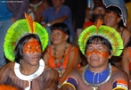 Indígenas em audiência pública pelos seus direitos em Brasília. <br/> <br/> Palavras-chave: indígenas, Brasília, audiência pública, direito, cidadania, movimentos sociais.