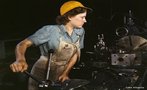 Imagem de mulher operária nos EUA em 1940. <br/> <br/> Palavras-chave: relações der trabalho, relações de gênero, mercado de trabalho.