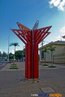 Monumento no centro da cidade de Foz do Iguau. <br/> <br/> Palavras-chave: cidades, centros urbanos, poder, ideologia, memorial.