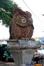 Estátua de coruja no centro da cidade de Foz do Iguaçu <br/> <br/> Palavras-chave: cidades, centros urbanos, poder, ideologia, memorial, ideologia.